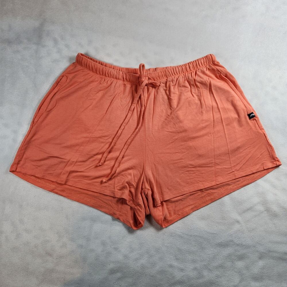 Me Undies Modal Everyday Lounge Shorts - Women's Small - Coral Pink Orange